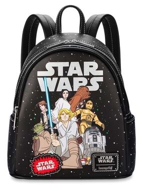 Disney Parks Loungefly Mini Backpack - Star Wars: Celebrate The Saga - Glow